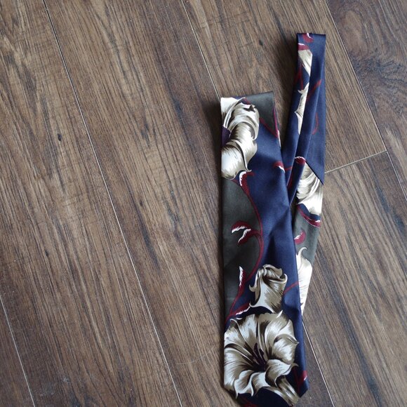 Men's Pure Myung Ju Silk By Mercedes Tie - Picture 3 of 5